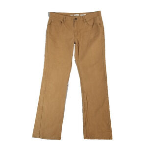 Urban pipeline jeans men's 36x34 regular straight Brown lightweight cotton denim